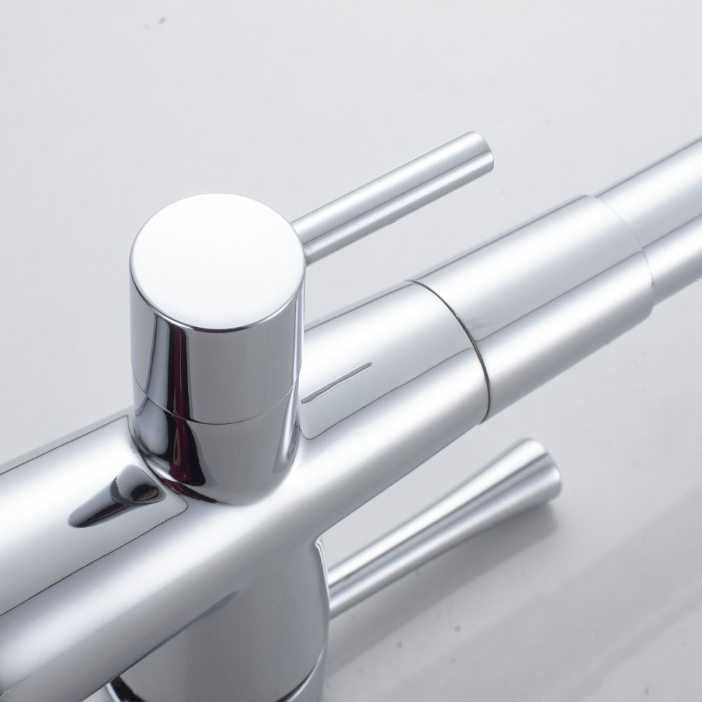 Смеситель для кухни с подключением фильтра Shevanik S528, хром