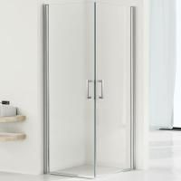 Душевой уголок Vincea Orta 80х80 VSS-1O8080CL профиль Хром стекло прозрачное