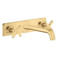 AX Citterio E 3 отвер. смес для раков , цвет шлифованное золото