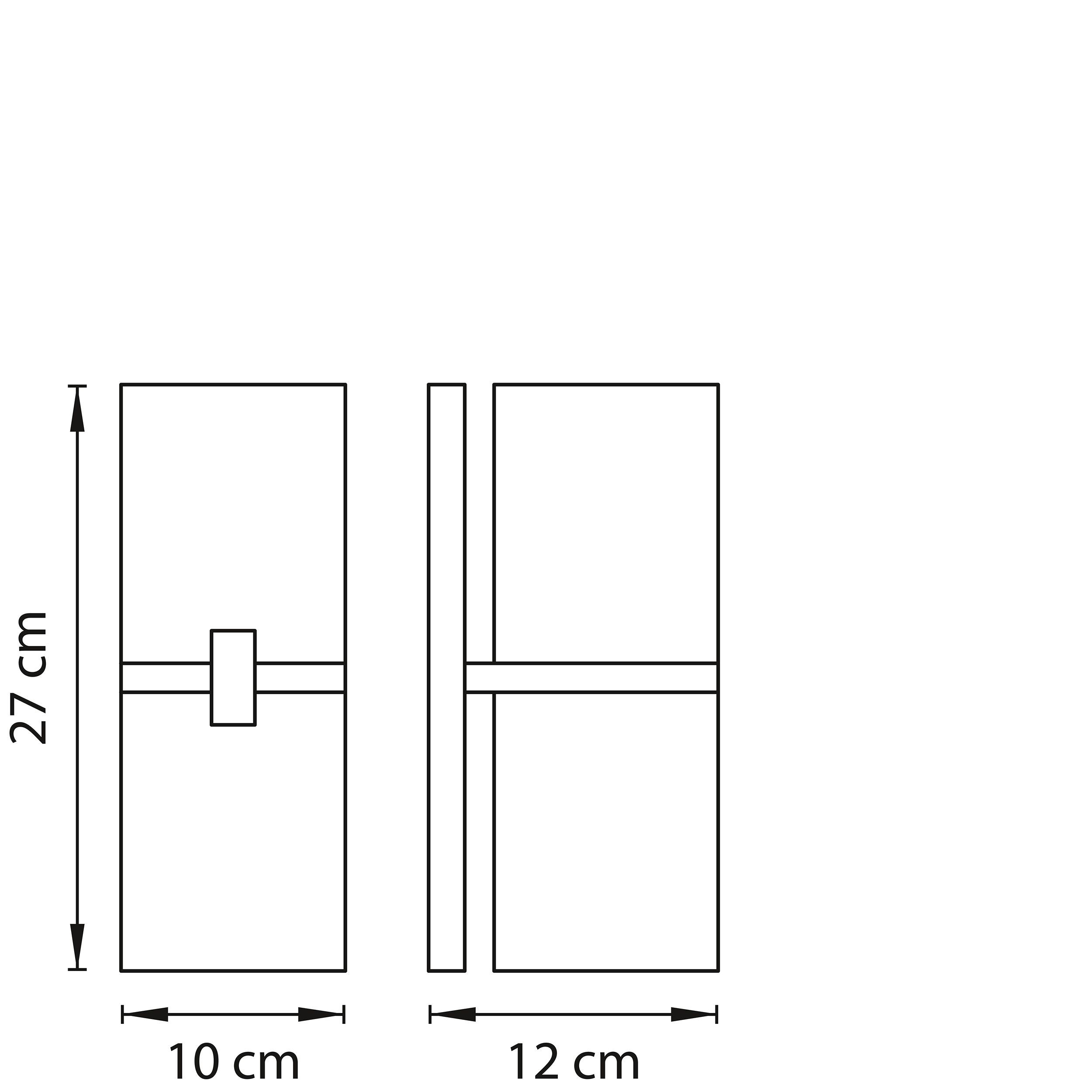 Светильник настенный Qubica Lightstar 805620