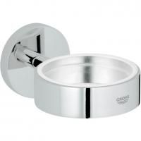 Держатель подвесной GROHE ESSENTIALS 40369001 (металл, хром, на стену, круглый, глянцевый), шт Держатель подвесной GROHE ESSENTIALS 40369001 (металл, хром, на стену, круглый, глянцевый), шт