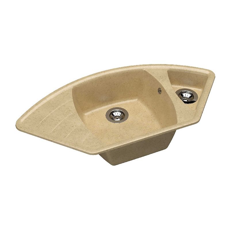 Кухонная мойка Dr. Gans ГАБИ 25.050.E1015.402, дюна, артикул 25.050.E1015.402