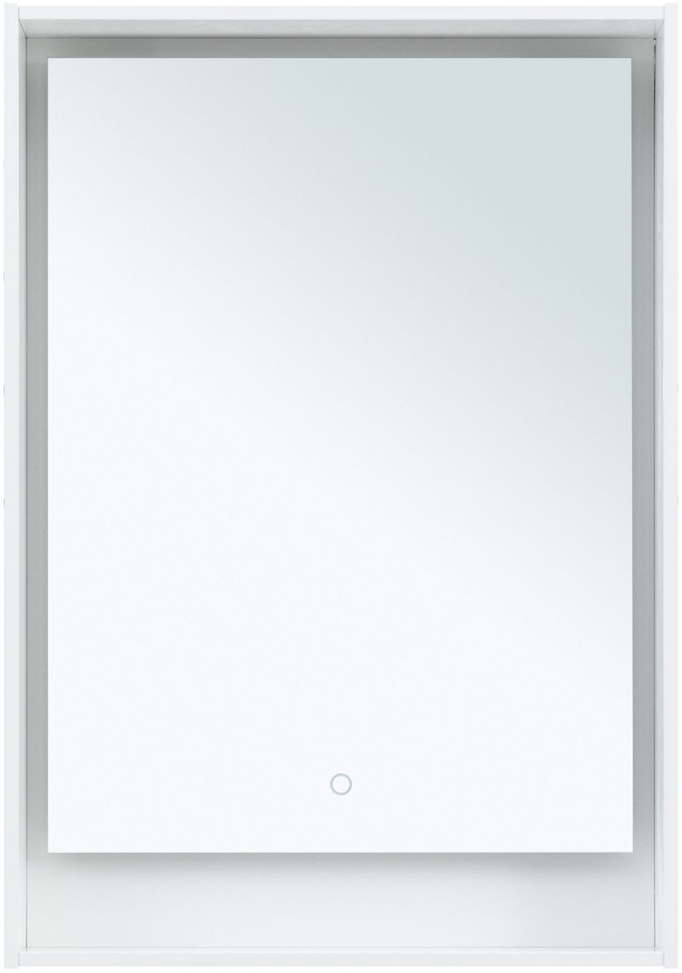 Зеркало Aquanet Милан 60 белый глянец Зеркало Aquanet Милан 60 белый глянец