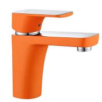 Смеситель для раковины D&K Berlin Kunste DA1432113 Хром Оранжевый