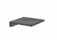 Мыльница с держателем WONZON & WOGHAND, Темный графит (WW-9124-GM)