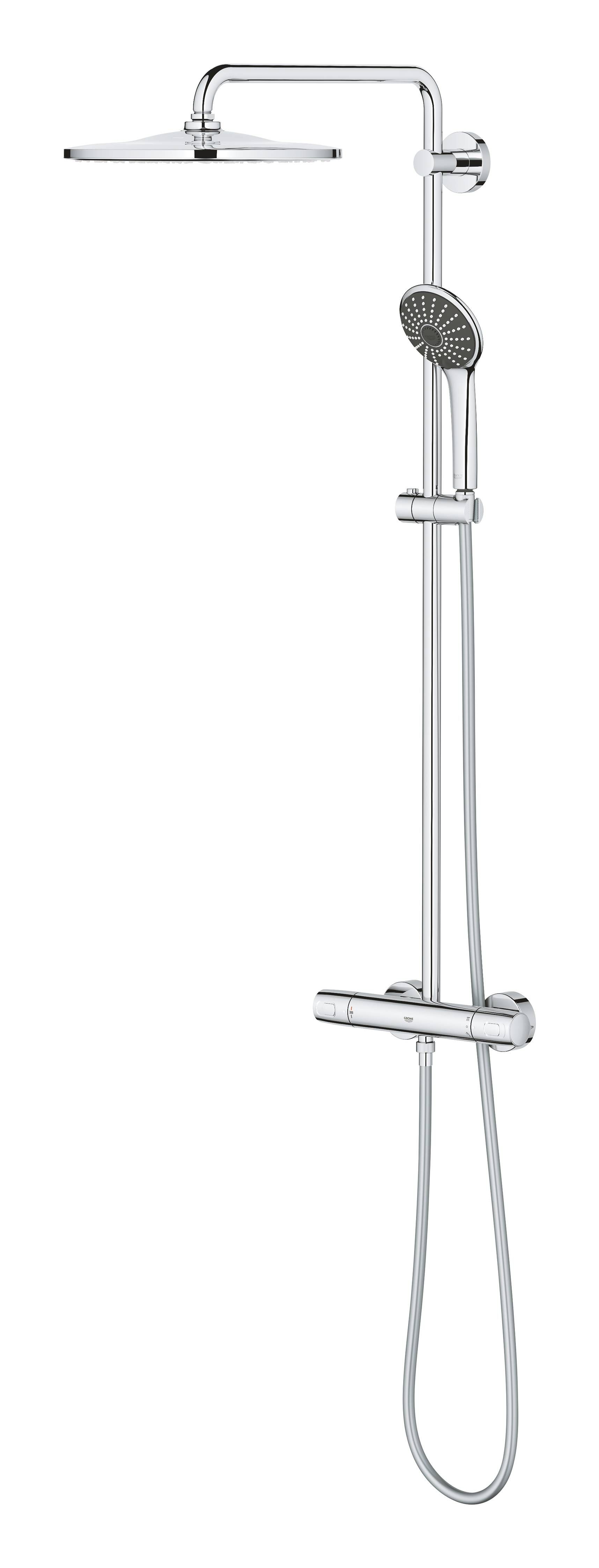 Душевая система GROHE Vitalio Joy XXL 310 с термостатом для душа, хром (26400001) Душевая система GROHE Vitalio Joy XXL 310 с термостатом для душа, хром (26400001)