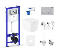 Комплект 10 в 1 Lavinia Boho Aveo Rimless 98010183, премиум с пластиковой клавишей