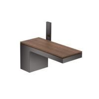 AX MyEdition Панель для смесителя на излив 200мм, цвет: черный орех