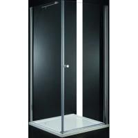 Душевой уголок Cezares Elena W-A-1 90x90 ELENA-W-A-1-90-C-Cr профиль Хром стекло прозрачное