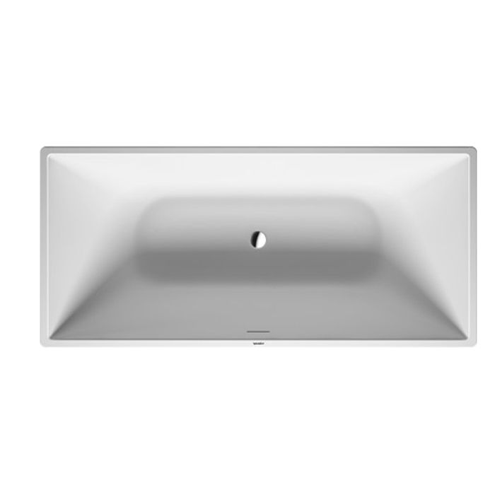 Duravit Vitrium Ванна 1850x850мм,, отдельностоящая с панелью и ножками, со спец слив-переливом, Цвет белый