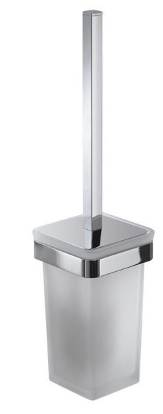 Gedy Samoa, настенный стеклянный ёрш, цвет хром