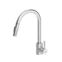 D3007500 Logic кухонный смеситель вытягивающимся изливом Logic, хром