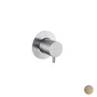 Newform X-STEEL 316 Наружная часть для переключателя/запорного вентиля (для 27892/27893) цвет: PVD Brushed pale gold Newform X-STEEL 316 Наружная часть для переключателя/запорного вентиля (для 27892/27893) цвет: PVD Brushed pale gold