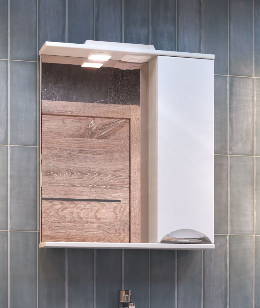 Зеркало со шкафом VIGO Callao z.CAL.60.R.El, 60 см, артикул z.CAL.60.R.El