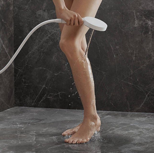 Ручной душ, Hansgrohe, Rainfinity, размер душевого диска, мм-132, форма-круглая, количество режимов-3, тип струи-PowderRain, Intense PowderRain, MonoRain, цвет-белый матовый Ручной душ, Hansgrohe, Rainfinity, размер душевого диска, мм-132, форма-круглая, количество режимов-3, тип струи-PowderRain, Intense PowderRain, MonoRain, цвет-белый матовый