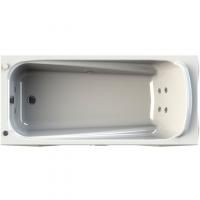 Акриловая ванна Radomir Wachter Роза 170x77 с гидромассажем форсунки Белые