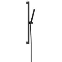HG Pulsify Душевой набор 100 1jet EcoSmart с душевой штангой 65 см, матовый черный HG Pulsify Душевой набор 100 1jet EcoSmart с душевой штангой 65 см, матовый черный