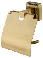 Держатель для туалетной бумаги с крышкой WONZON & WOGHAND ROMA, Бронза (WW-7226)