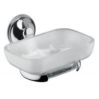 Bongio Fleur blanc Мыльница подвесная, хром