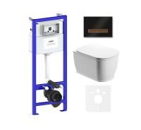 Комплект 6 в 1 Lavinia Boho Bell Pro Rimless 75110008, премиум со стеклянной клавишей