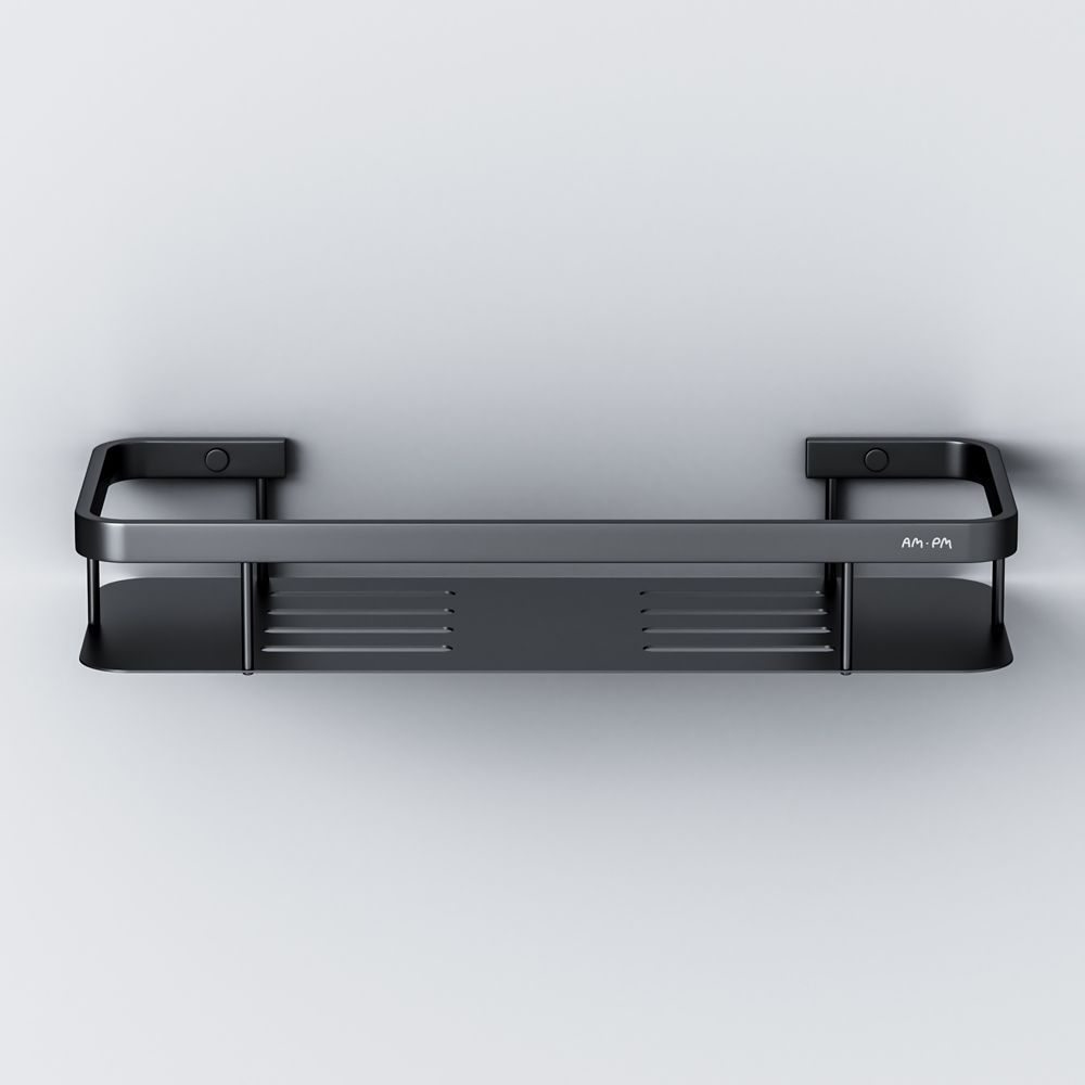 A7453122 Sense L Полка для душа прямая, черный A7453122 Sense L Полка для душа прямая, черный