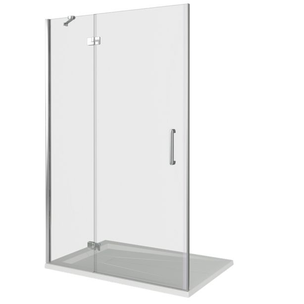 Душевая дверь в нишу Good Door Saturn WTW-110-C-CH 110 L профиль Хром стекло прозрачное Душевая дверь в нишу Good Door Saturn WTW-110-C-CH 110 L профиль Хром стекло прозрачное