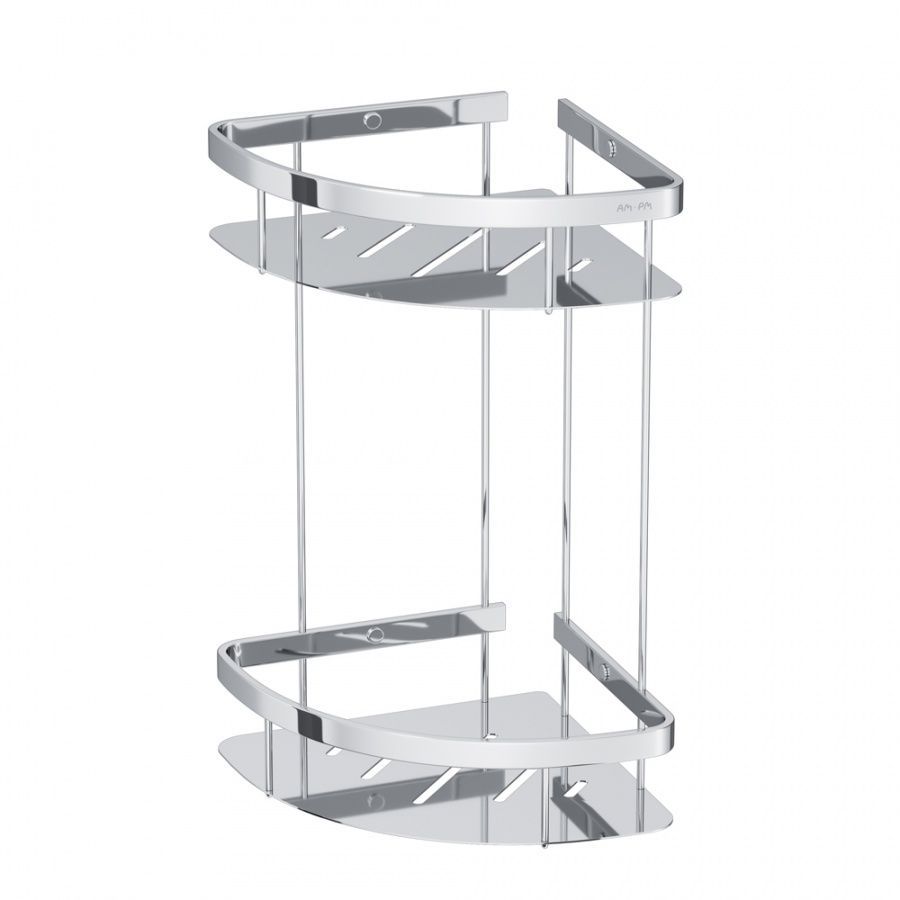 A7454200 Sense L Полка для душа угловая двухъярусная, хром A7454200 Sense L Полка для душа угловая двухъярусная, хром