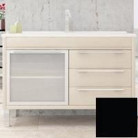 Тумба с раковиной SanVit Новелла Lux 120 knoveln120 в цвете Ral Черный глянец Тумба с раковиной SanVit Новелла Lux 120 knoveln120 в цвете Ral Черный глянец