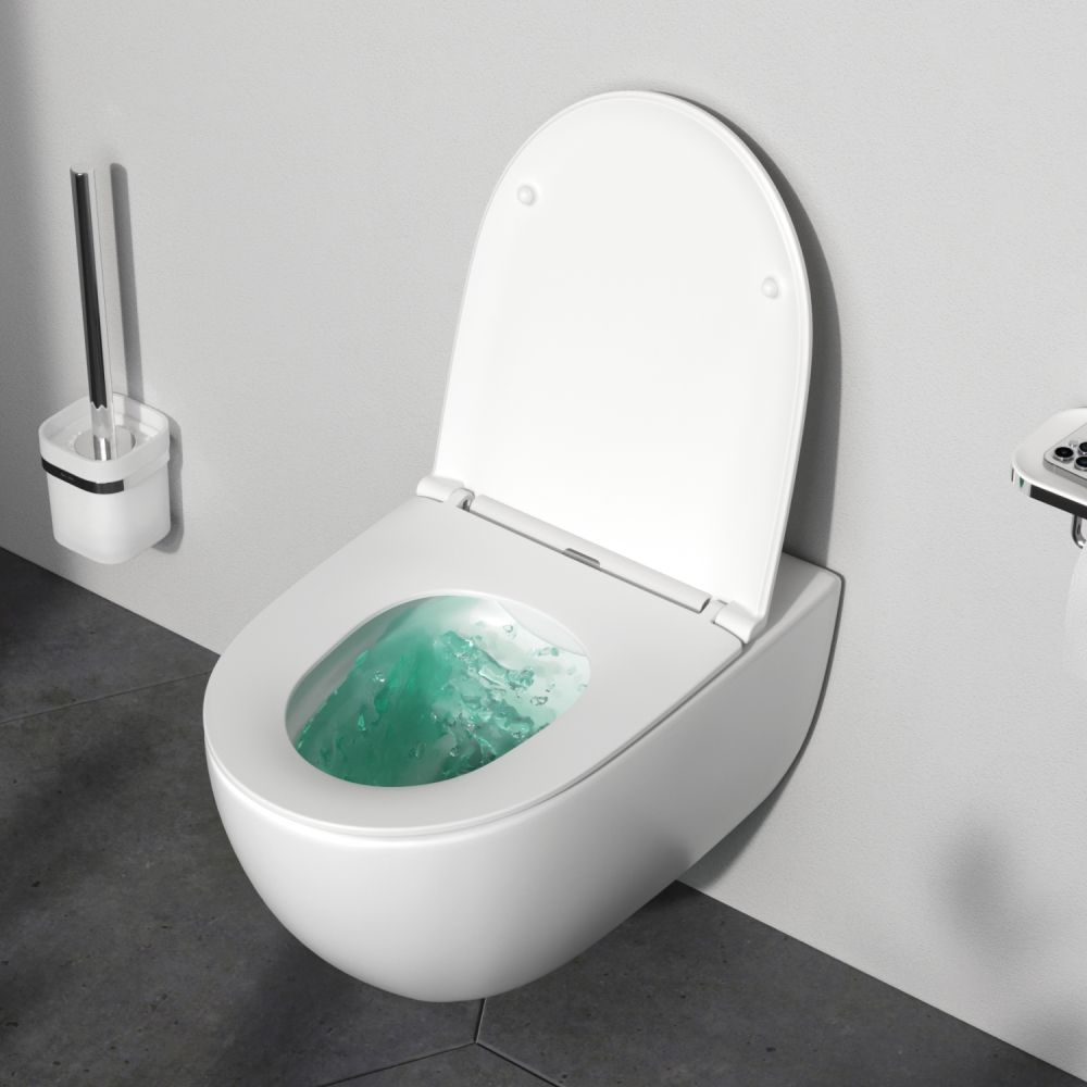 C111700WH Awe подвесной унитаз FlashClean