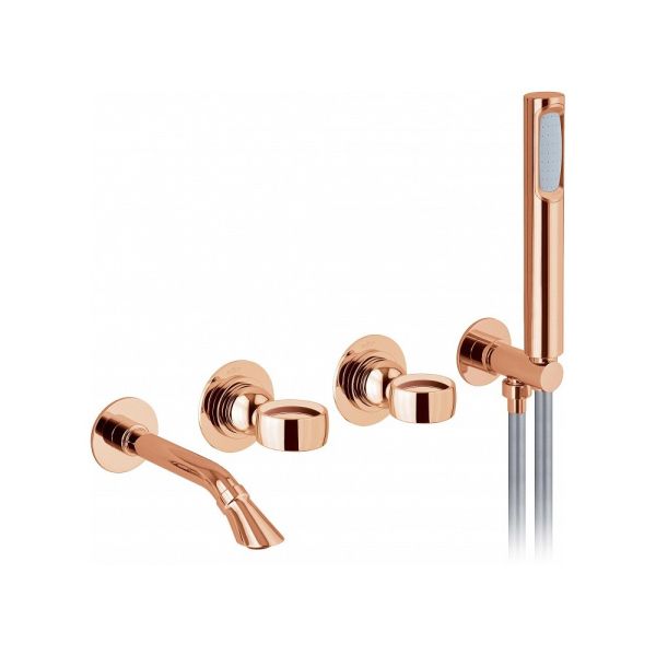 Смеситель для ванны Webert Opera OA860312980, розовое золото