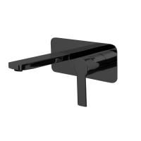 Fima Carlo Frattini Mast Cмеситель для раковины, встраиваемый, излив: 14.9см., цвет: чёрный матовый