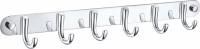 Вешалка с 6 крючками для ванной WONZON & WOGHAND, Хром (WW-9384-6)