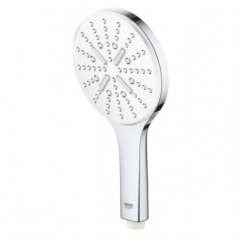 Ручной душ GROHE Rainshower SmartActive 130, 3 вида струй, белая луна (26544LS0) Ручной душ GROHE Rainshower SmartActive 130, 3 вида струй, белая луна (26544LS0)