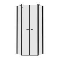 Душевое ограждение NEW TRENDY NEW SOLEO BLACK 90x90x195 K-0617 (черный)