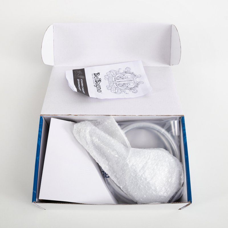 UNIQUE Смеситель для ванны и душа в комплекте с ручным душем, шлангом и держателем, хром UNIQUE-VASM-CRM, артикул UNIQUE-VASM-CRM