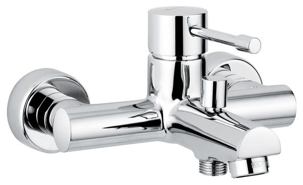 Emmevi Eden, однорычажный смеситель для ванны без набора для душа, цвет хром