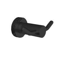 Fima Carlo Frattini Accessori Крючок двойной, подвесной, цвет: чёрный матовый