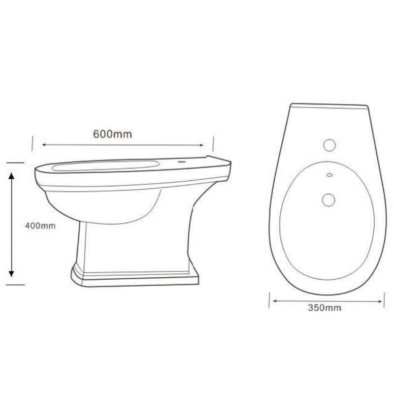 Биде напольное BOHEME Vogue