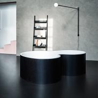 Agape DR Ванна отдельностоящая 183.5x136.5x56.5 см, без отв. для подачи, цвет: темно-серый raw earth Agape DR Ванна отдельностоящая 183.5x136.5x56.5 см, без отв. для подачи, цвет: темно-серый raw earth