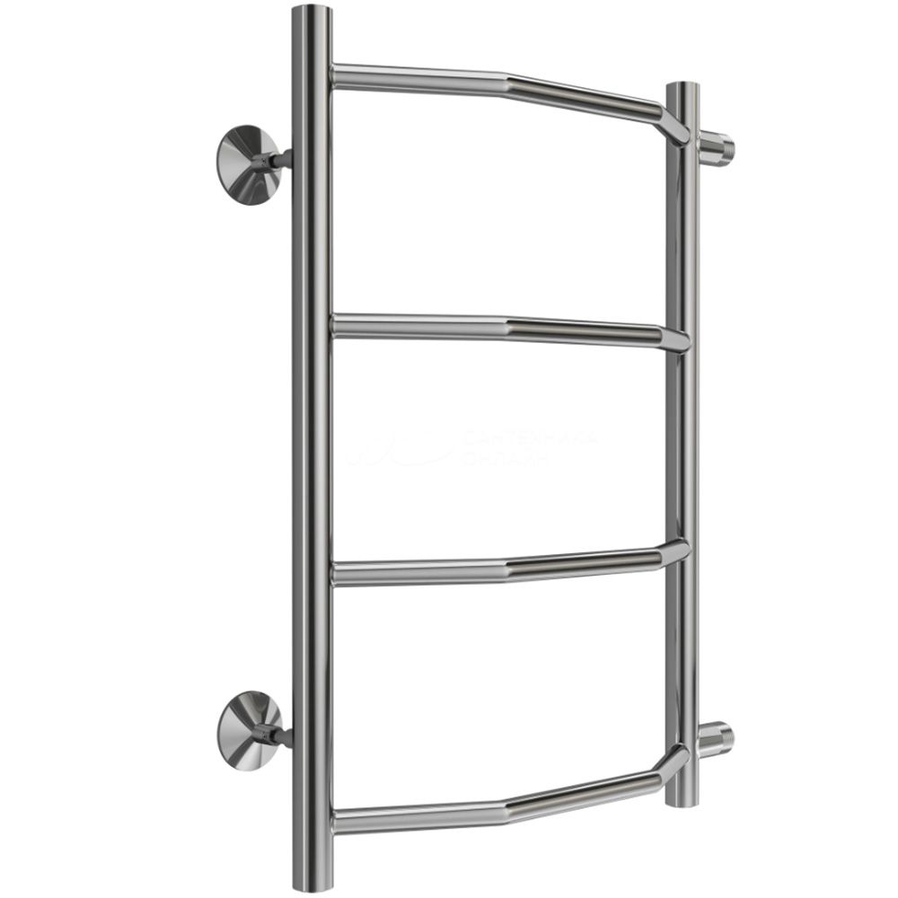 Полотенцесушитель водяной (боковое подключение) Stelmix 60x40 см, трапеция