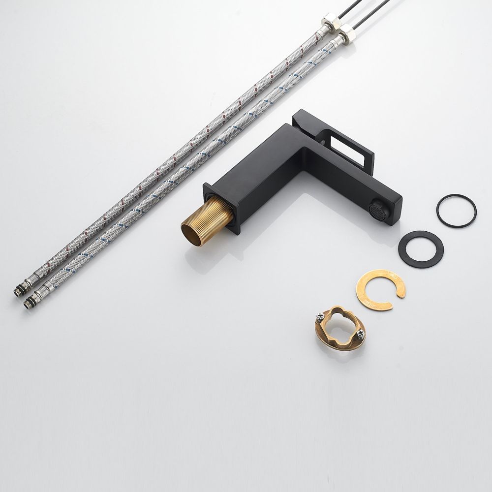 Смеситель для раковины Raffine F0196H, черный