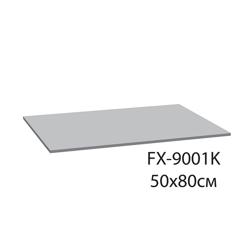 Коврик для ванной комнаты FIXSEN LUSH FX-9001K, серый, артикул FX-9001K