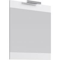 Зеркало Aqwella Бриг 70 Br.02.07/W с подсветкой Белое