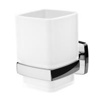 A9034300 Gem, Стеклянный стакан с настенным держателем A9034300 Gem, Стеклянный стакан с настенным держателем