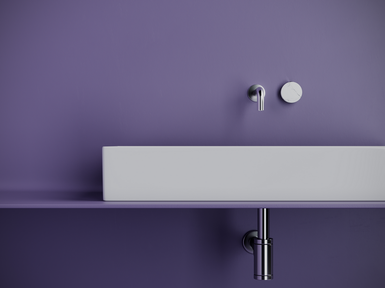 Раковина накладная прямоугольная Элемент (Element) 801x361x130, цвет белый, артикул CN6072