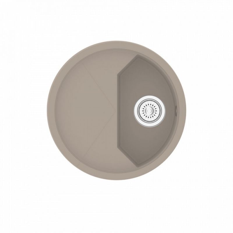 Кухонная мойка KitKraken Stream Grey 51 Серая