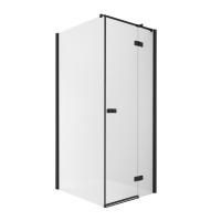 Душевое ограждение NEW TRENDY REFLEXA BLACK R 80x70x200 EXK-1335/EXK-0294 (черный)