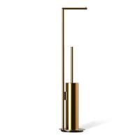 Decor Walther Mikado SBK Напольная стойка с ершиком и бумагодержателем, цвет: золото