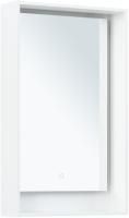 Зеркало Aquanet Милан 50 белый глянец Зеркало Aquanet Милан 50 белый глянец