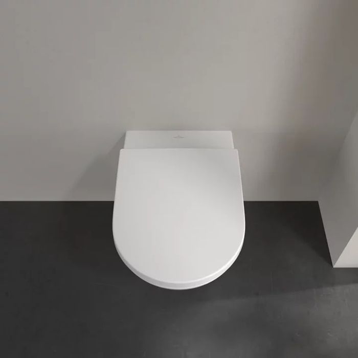 Villeroy&Boch Subway 3.0 Унитаз подвесной, безободковый с Tornado, сиденье в комплекте SoftClosing, цвет альпийский белый Villeroy&Boch Subway 3.0 Унитаз подвесной, безободковый с Tornado, сиденье в комплекте SoftClosing, цвет альпийский белый